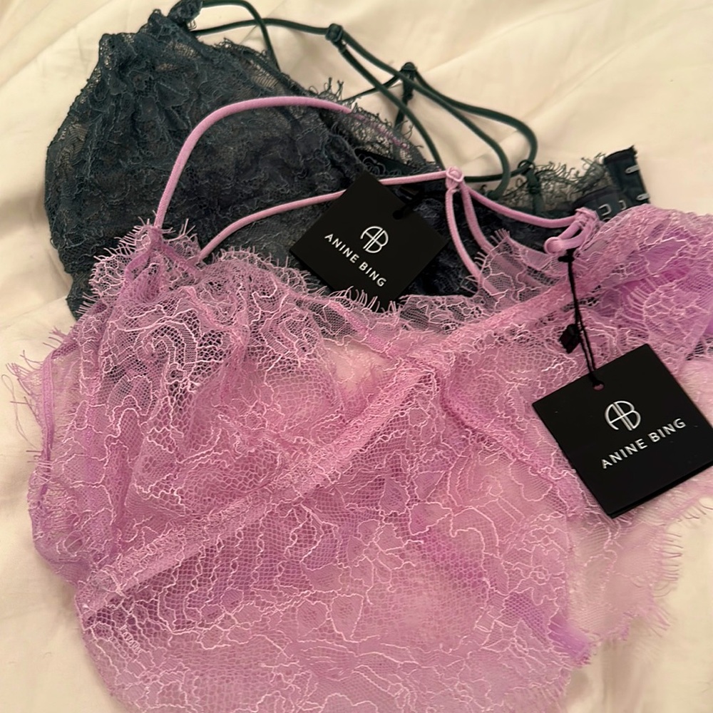 The famous ANINE BING Kendall Jenner Bralette- NWT purchased on Net-a- Porter.